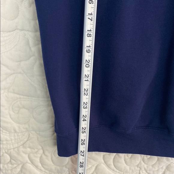 Fruit of the Loom Sweatshirt Blue Crewneck Size Large - Picture 4 of 6